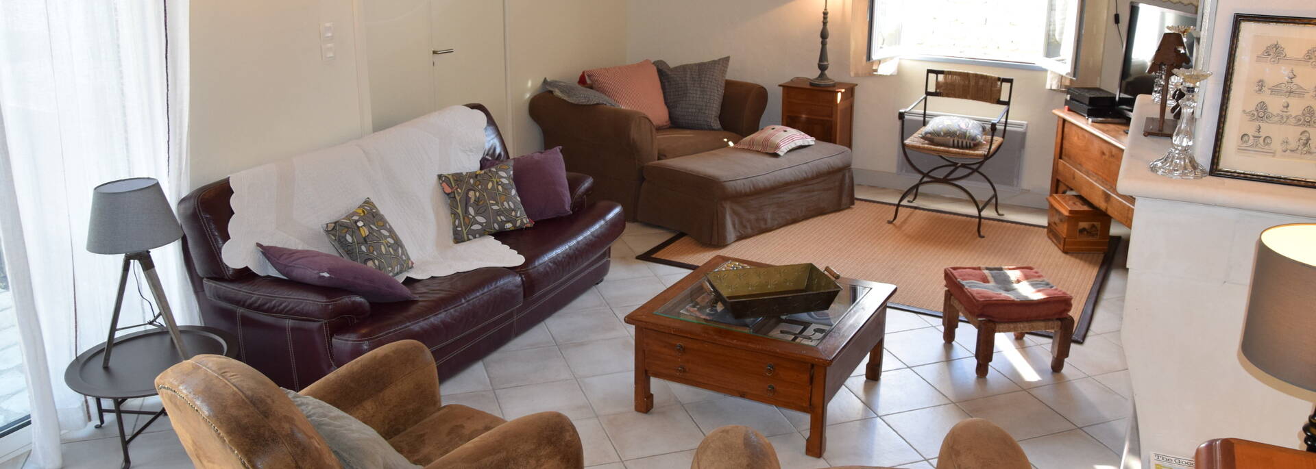 salon villa luxe ile de ré