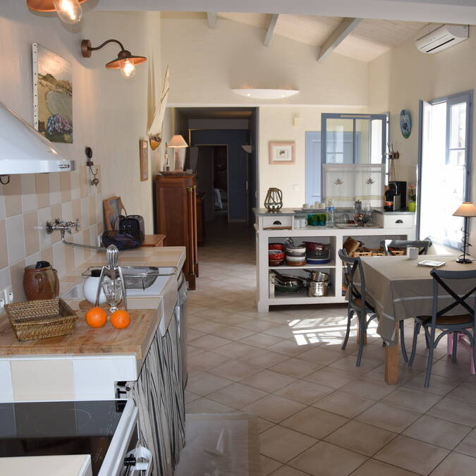Ile de ré grande villa luxe résidence andréa location de maison avril et mai 
