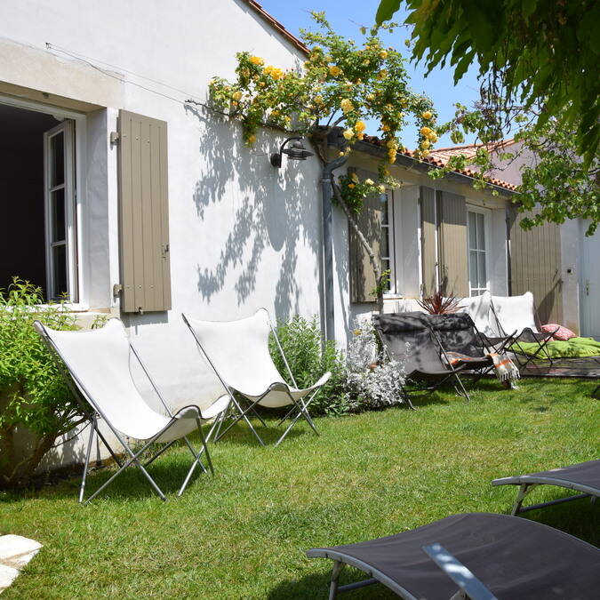 Ile de ré grande villa luxe 4 étoiles  résidence andréa