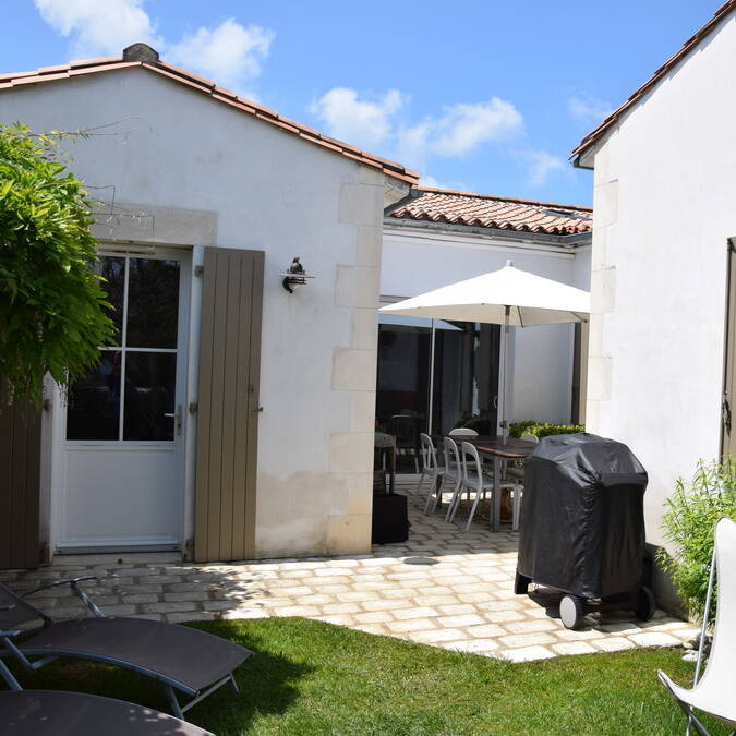 Ile de ré grande villa luxe résidence andréa location de vacances 